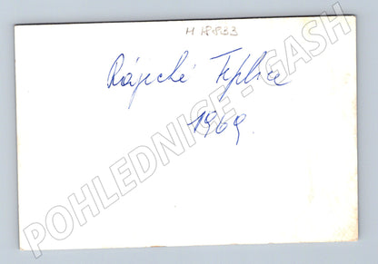 Pohlednice Teplice 1968 černobílá (M18833)