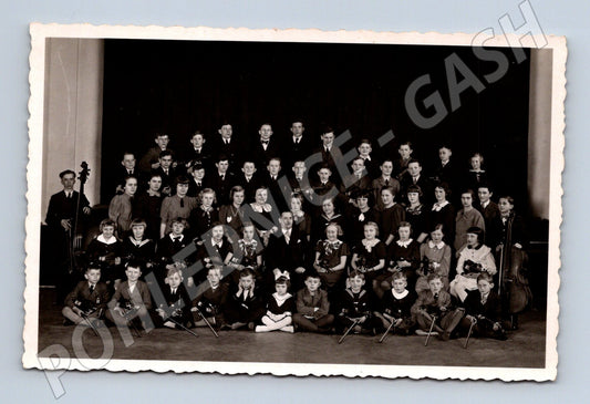 Pohlednice školní orchestr dětský soubor ČR (M18919)