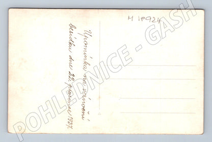 Pohlednice Vánoční besídka 1937 děti Československo (M18924)