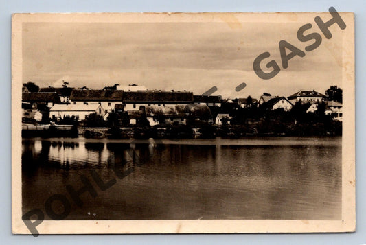Pohlednice Holoubkov rybník obec 1948 (M1893)