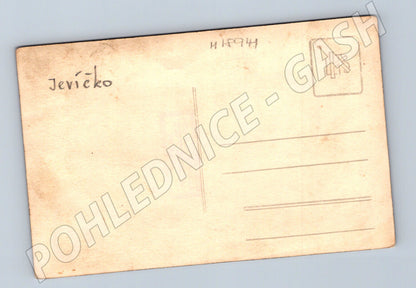 Pohlednice Jevíčko Rolnická škola třída do 1950 (M18941)