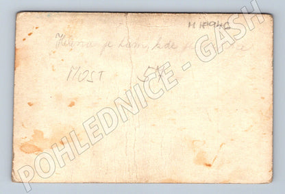 Pohlednice Most 1954 průvod mládeže (M18946)