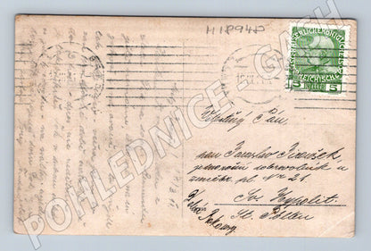 Pohlednice Rakousko Uhersko 1914 zimní skupina (M18948)