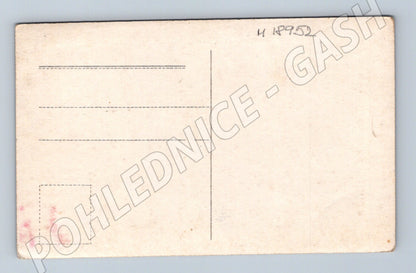 Pohlednice skupinový portrét mužů ateliér cca 1900 (M18952)