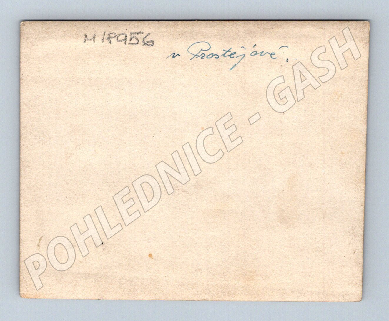 Pohlednice Prostějov skupina u stolu před 1950 (M18956)