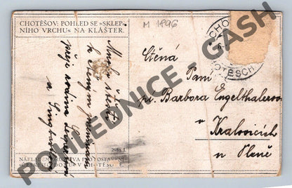Pohlednice Chotěšov klášter (M1896)