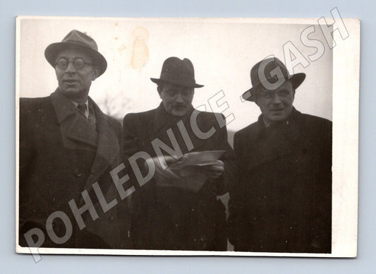 Pohlednice 1946 Ústí nad Labem osobnosti (M18981)