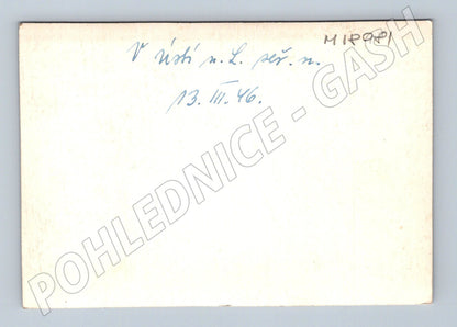 Pohlednice 1946 Ústí nad Labem osobnosti (M18981)