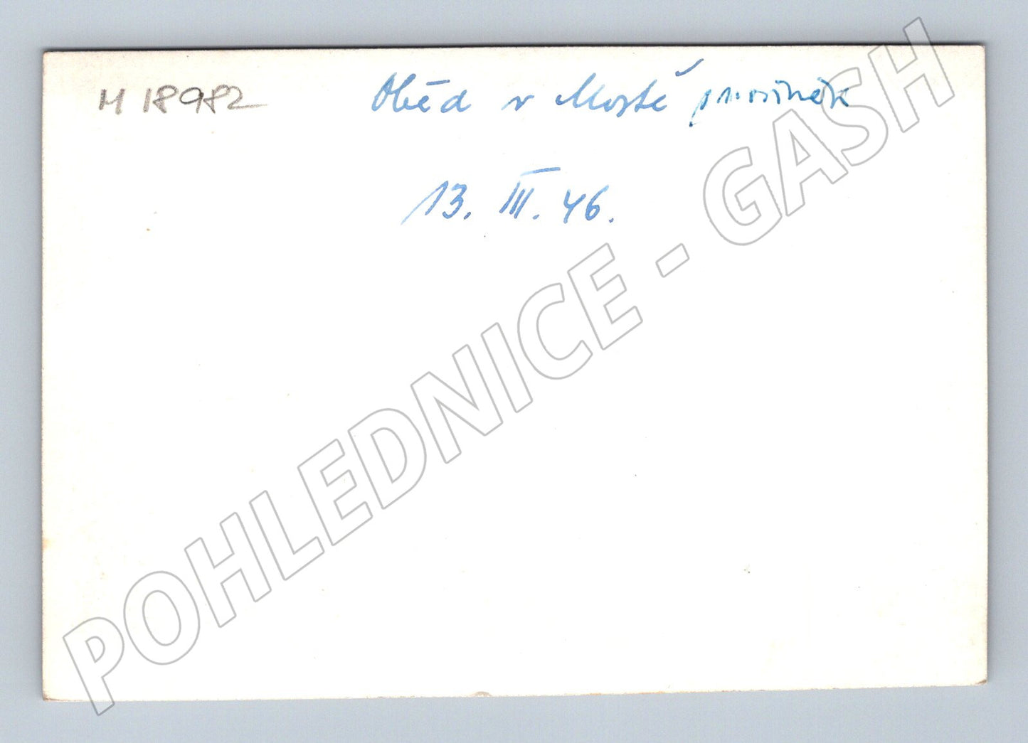 Pohlednice oběd významných osobností 1946 (M18982)