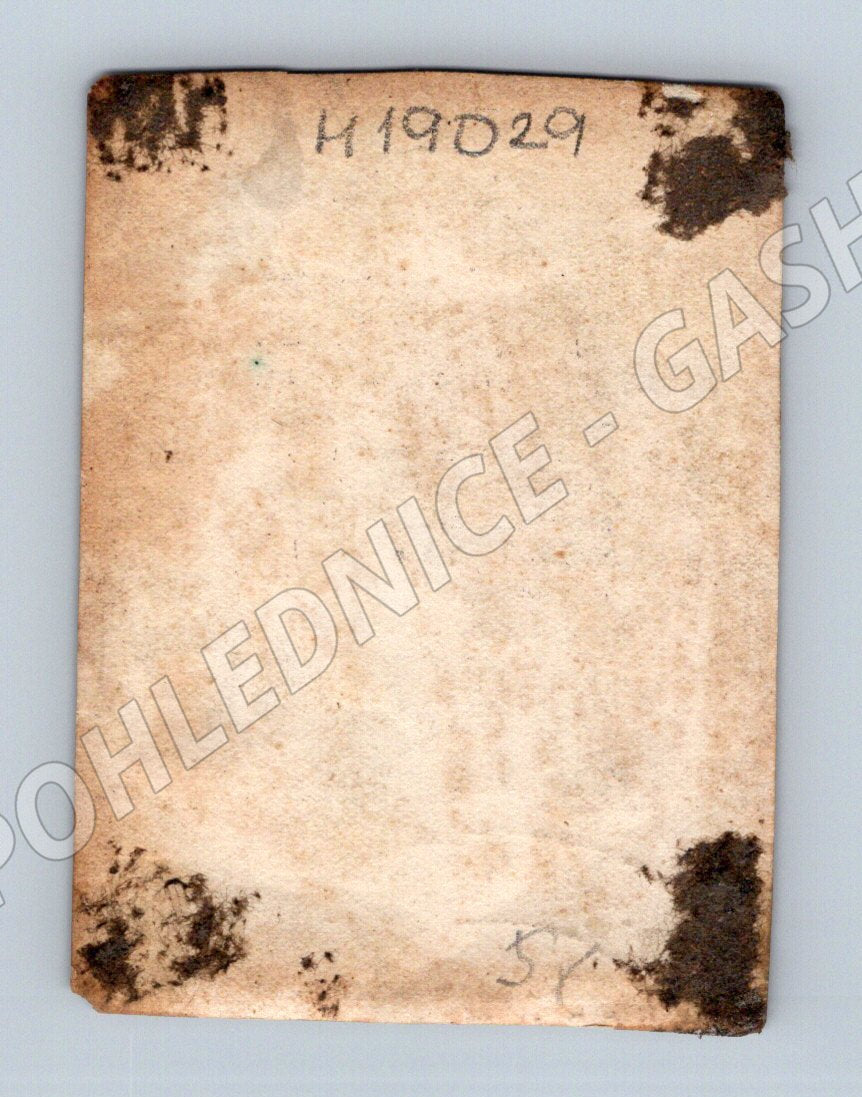 Pohlednice portrét muže černobílá rarita (M19029)