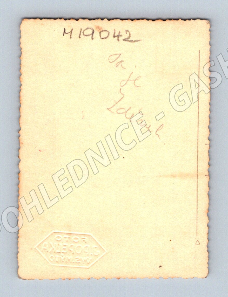 Pohlednice mladý muž brýle Vysoké Mýto (M19042)