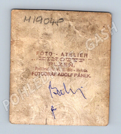 Pohlednice portrét ženy Plzeň Adolf Pánek 1930 40 (M19048)