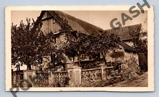 Pohlednice České venkovské stavení (M1905)