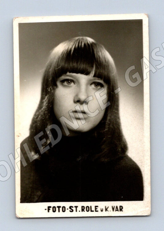 Pohlednice portrét dívky Karlovy Vary Foto St Role 60 (M19050)