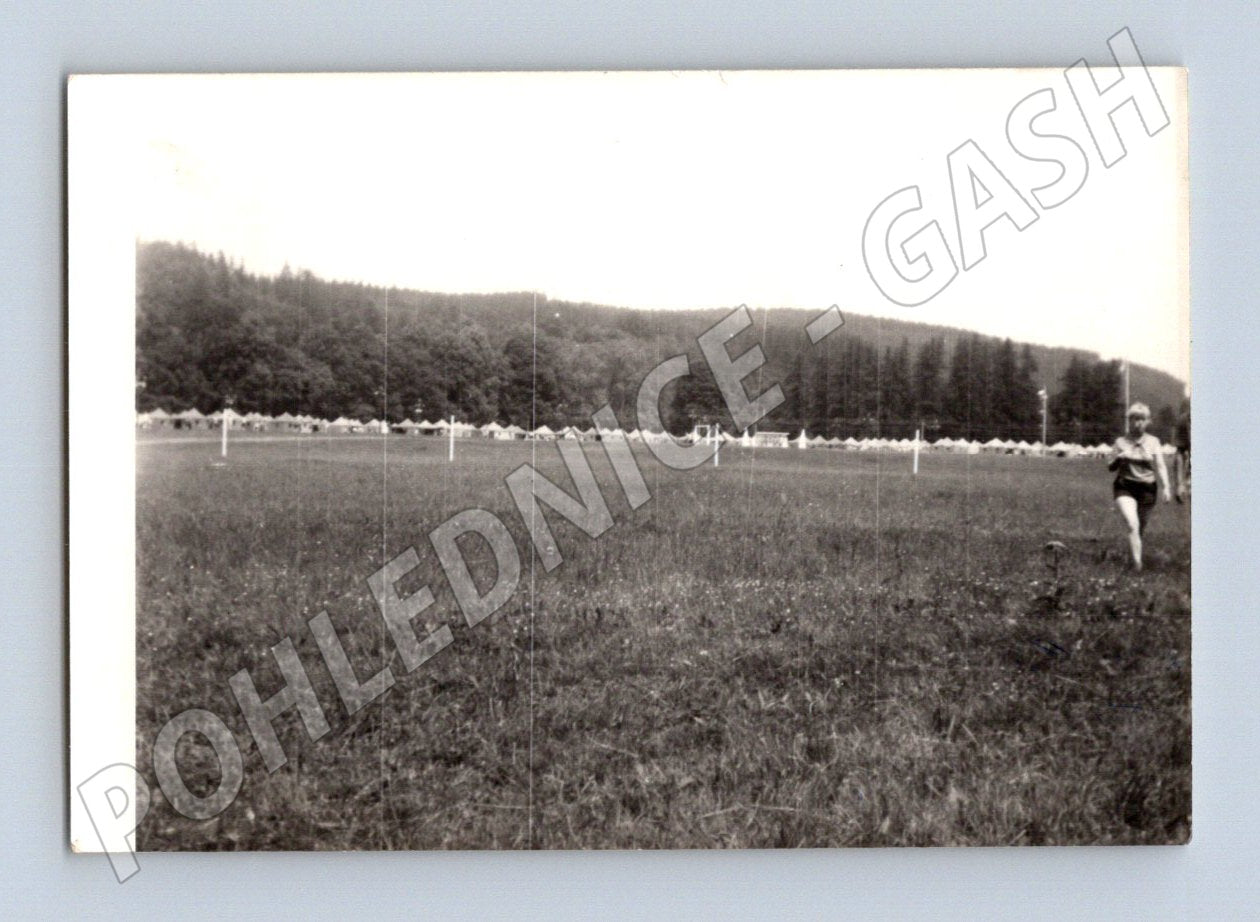 Pohlednice Dětský letní tábor ČSR do 1950 (M19069)