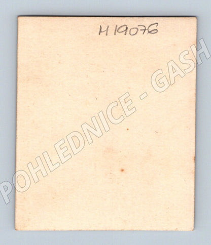 Pohlednice město chodci Československo malý formát do 1950 (M19076)