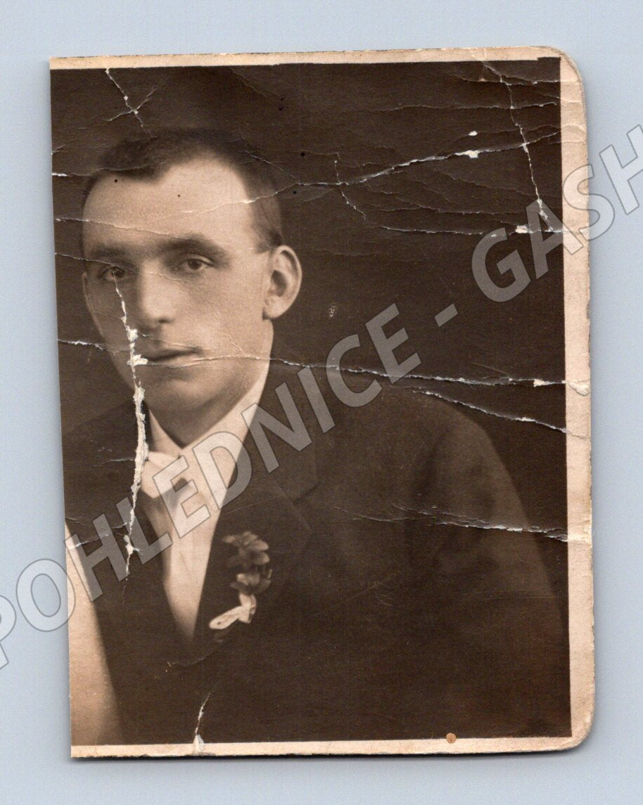 Pohlednice portrét muže Pícl (M19089)