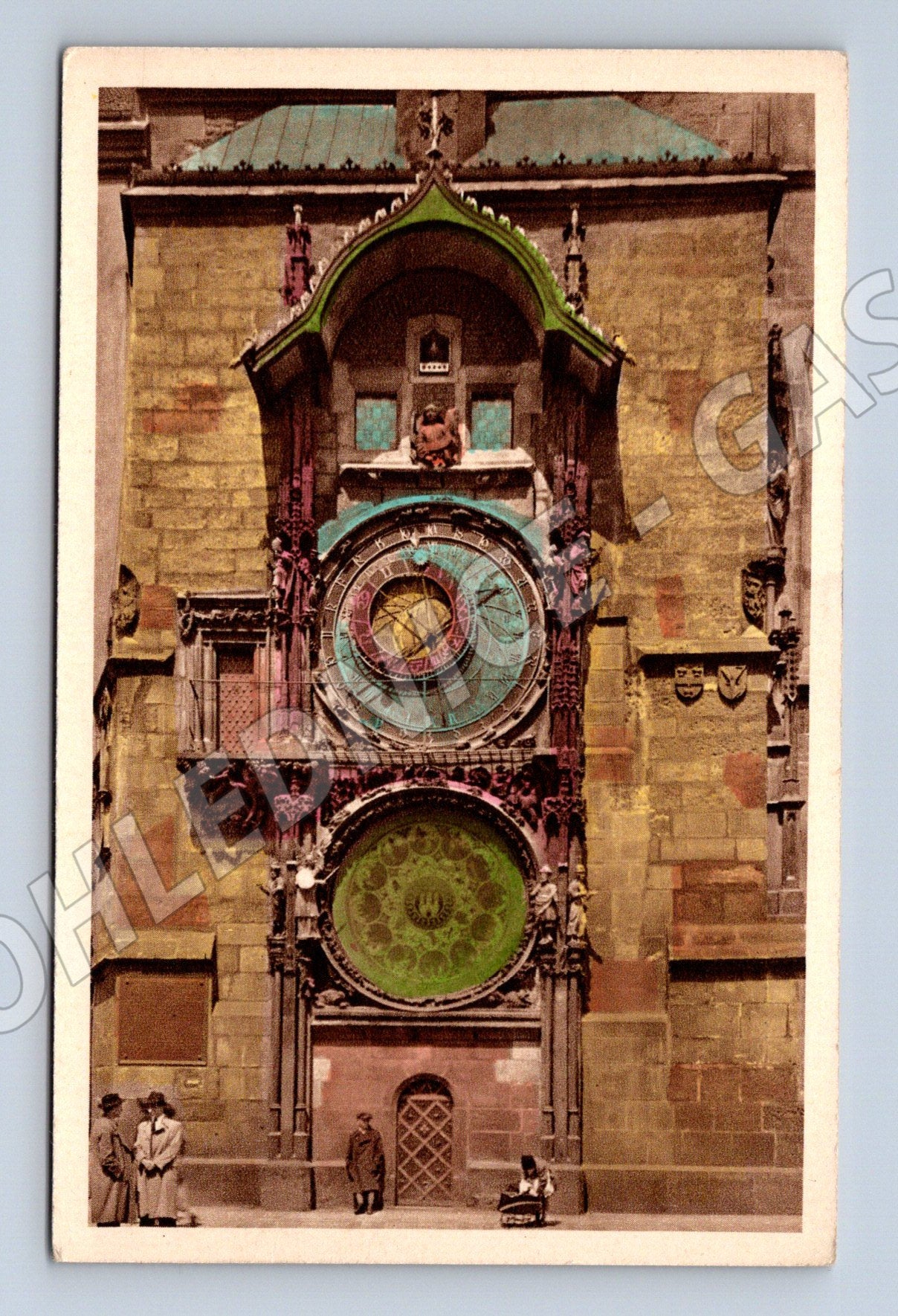 Pohlednice Praha Orloj Astronomické hodiny malý formát (M19121)