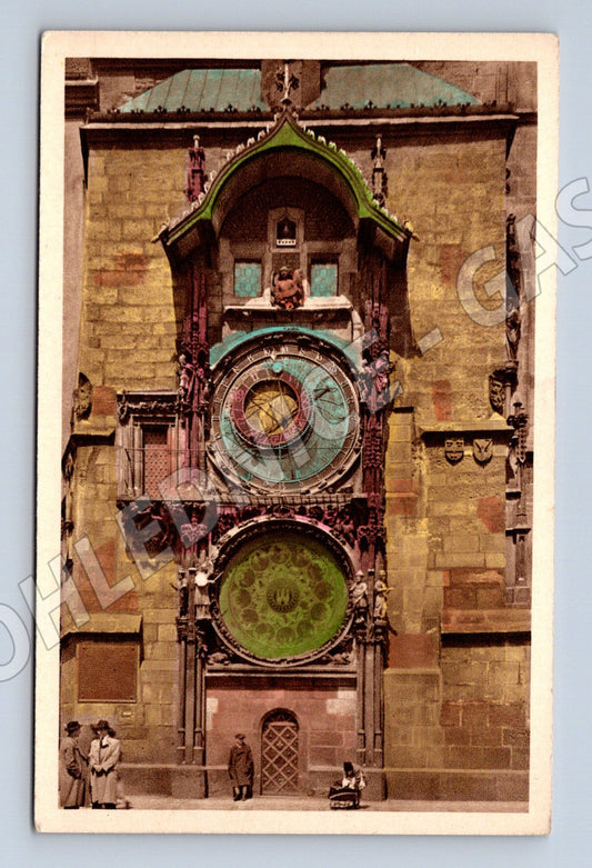 Pohlednice Praha Orloj Astronomické hodiny malý formát (M19121)
