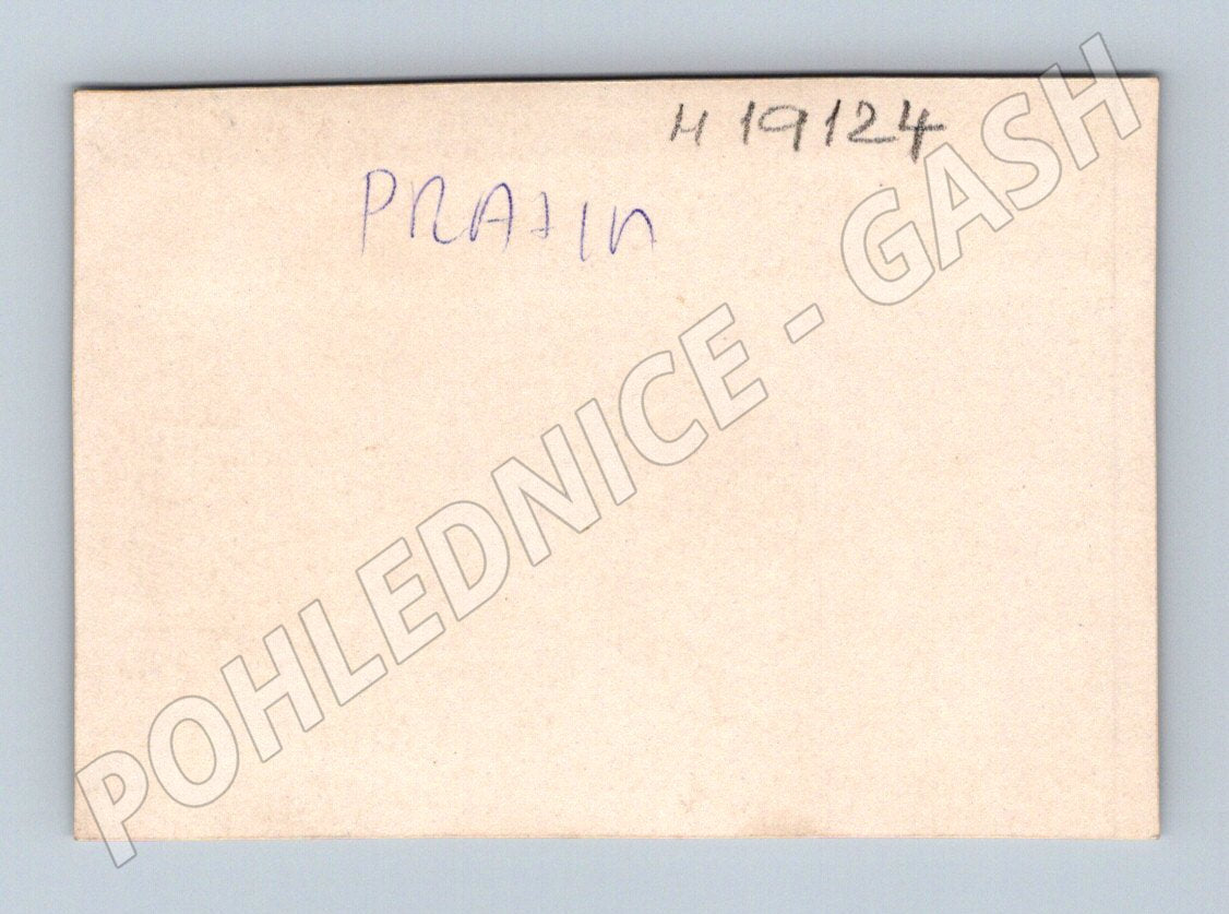 Pohlednice Praha obchod Špaček malý formát cca 1920-1930 (M19124)