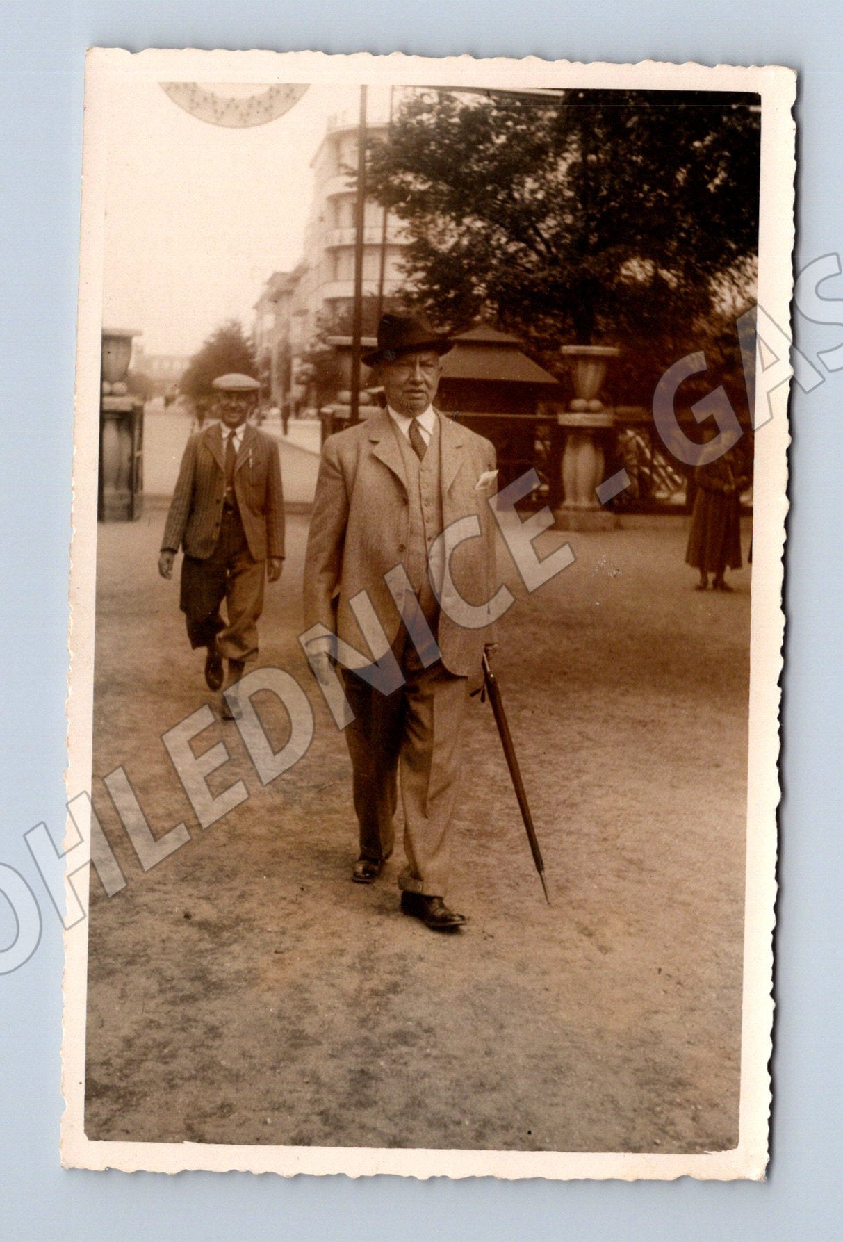 Pohlednice 1940 lázně Poděbrady Protektorát Čechy a Morava (M19157)