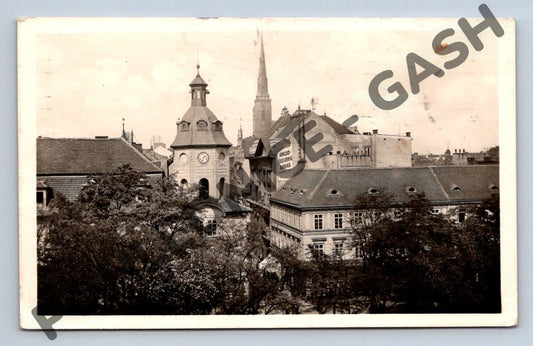 Pohlednice Plzeň centrum raz 1951 (M1917)