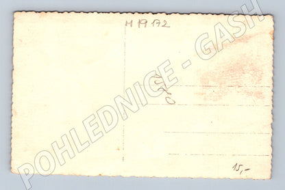 Pohlednice žně na venkově etnografický motiv (M19172)