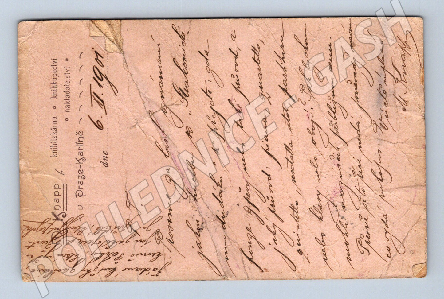 Pohlednice Mamert Knapp divadelní ochotnický spolek Tyl Rakou (M19183)