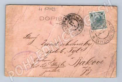 Pohlednice Mamert Knapp divadelní ochotnický spolek Tyl Rakou (M19183)