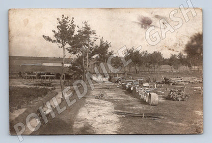 Pohlednice ČR pila dřevorubci polní pošta Nr 32 448 (M19188)