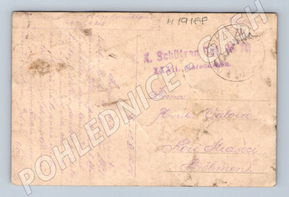 Pohlednice ČR pila dřevorubci polní pošta Nr 32 448 (M19188)