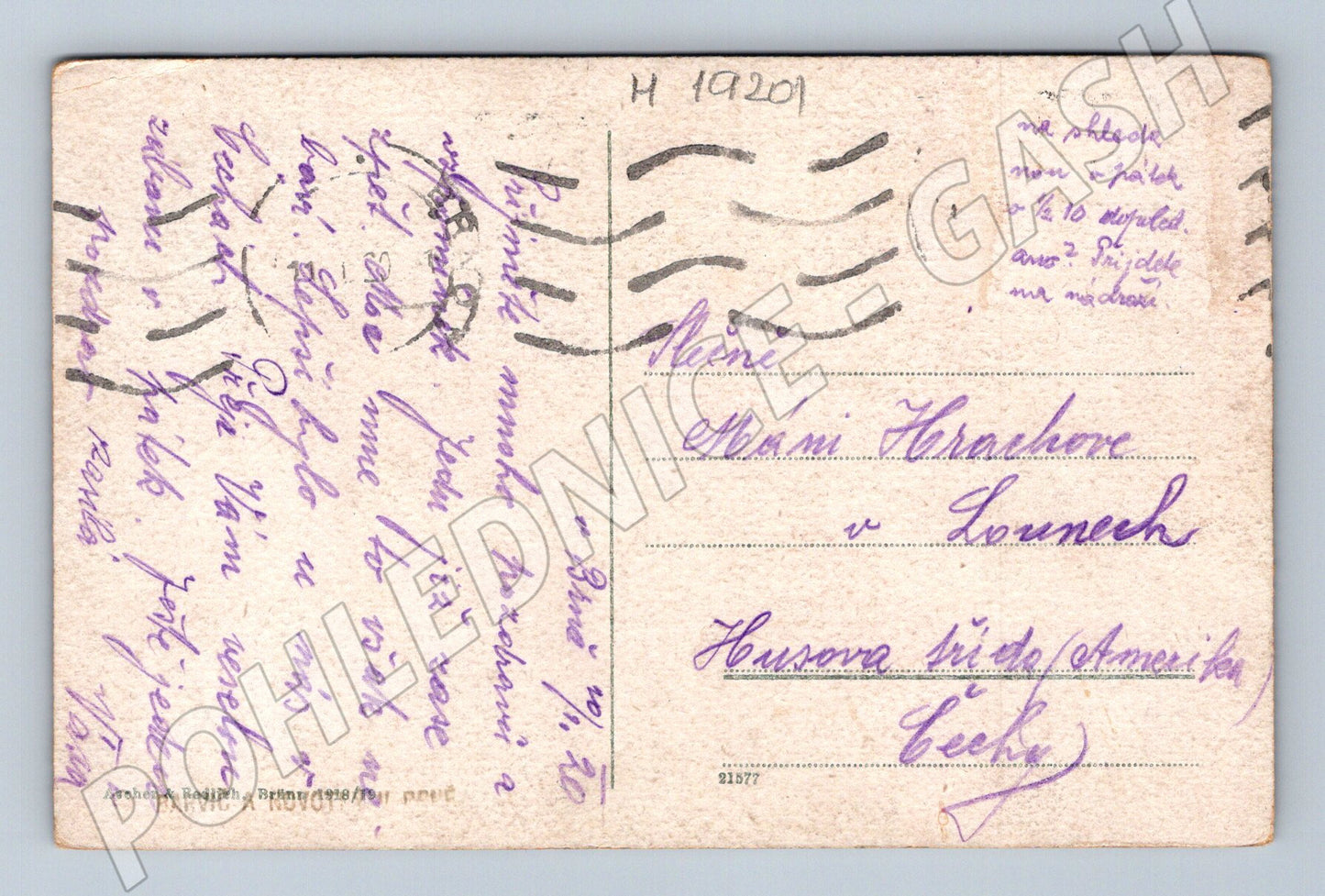 Pohlednice Brno Špilberk historická (M19201)