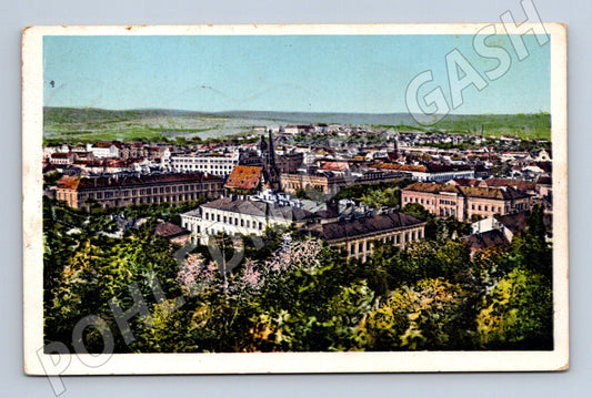 Pohlednice Brno pohled ze Špilberku kolorovaná prošlá poštou (M19208)
