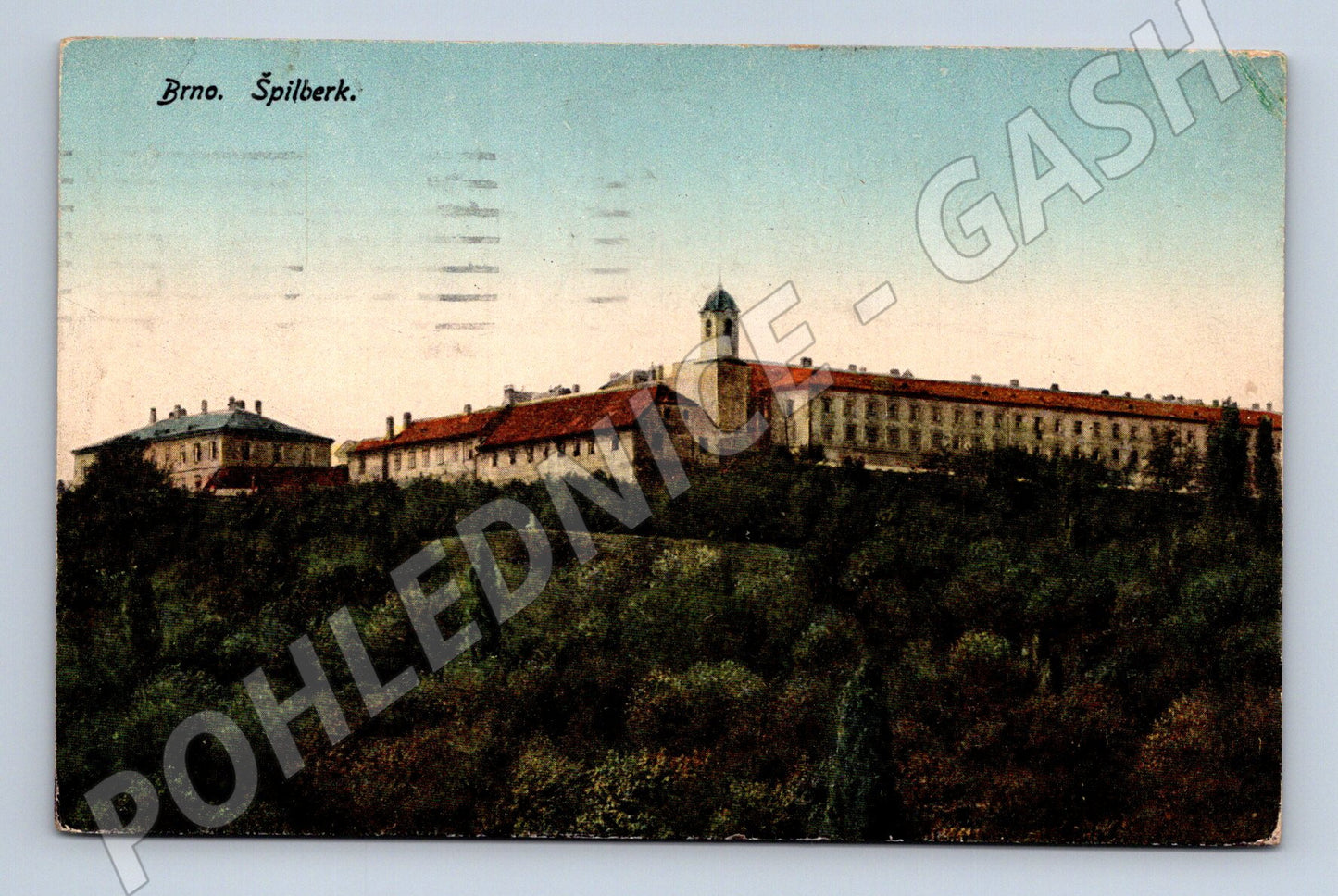 Pohlednice Brno Špilberk historická 1931 (M19209)