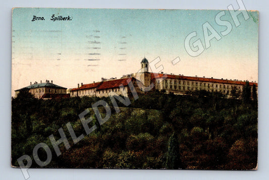 Pohlednice Brno Špilberk historická 1931 (M19209)