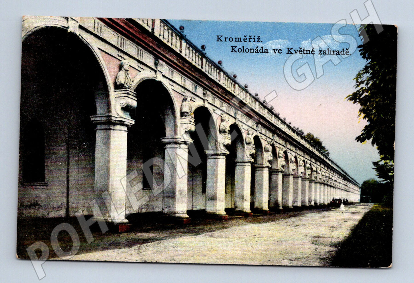 Pohlednice Kroměříž Kolonáda ve Květné zahradě (M19219)