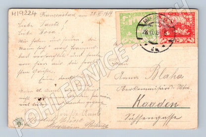 Pohlednice Franzensbad Františkovy Lázně Kaiserbad (M19224)