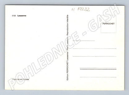 Pohlednice Lausanne Švýcarsko více pohledů PERROCHET (M19233)