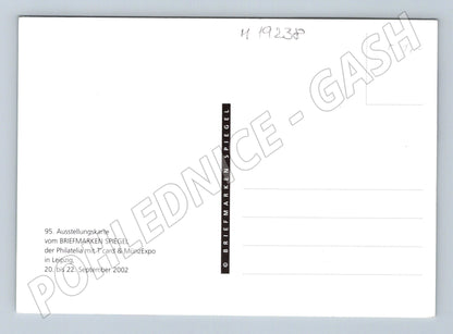 Pohlednice fotbal Der Ball ist rund Lipsko 2002 (M19238)