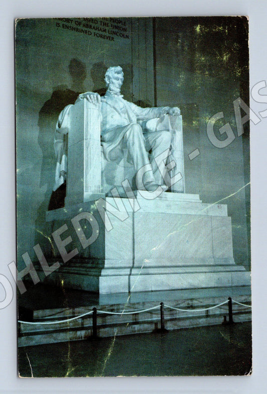 Pohlednice Washington D.C. Lincoln Memorial zaslaná do ČSSR (M19251)