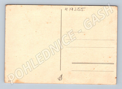 Pohlednice XI Všesokolský slet Praha Sokolové s prapory (M19255)