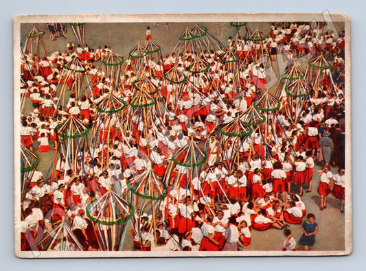 Pohlednice XI Všesokolský slet Praha malý formát (M19256)