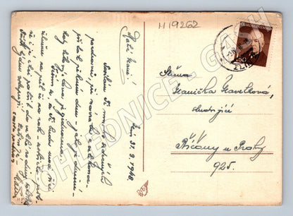 Pohlednice XI Všesokolský slet Praha prošlá poštou (M19262)