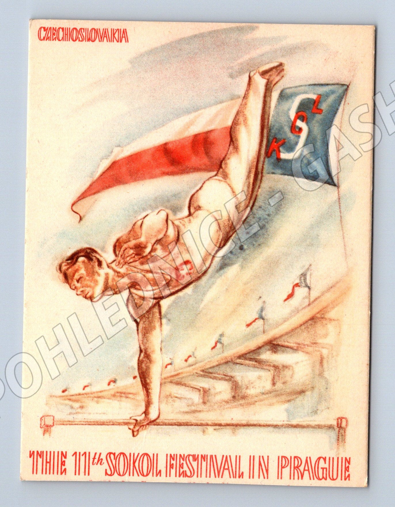 Pohlednice VII všesokolský slet Praha (M19284)