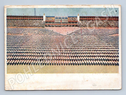 Pohlednice XI všesokolský slet Praha 1948 zaslaná (M19288)