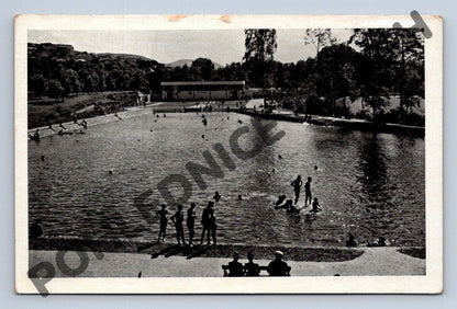 Pohlednice Hořovice koupaliště 1930 (M1930)