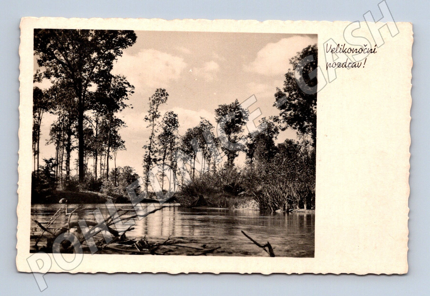 Pohlednice Velikonoční 1942 Protektorát pošta známka 1 (M19328)