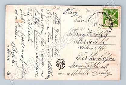 Pohlednice Starobylá velikonoční lidová tradice J Mukařovský (M19331)