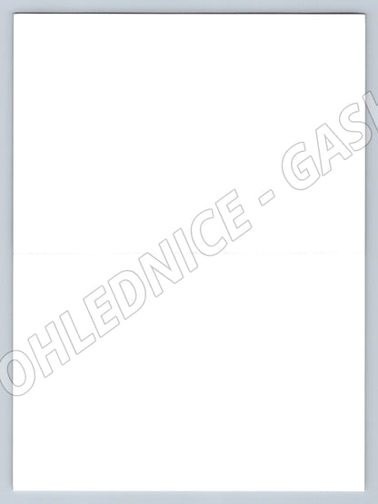 Pohlednice Zima umělecká Stanley Obriski malováno ústy (M19376)