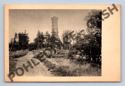 Pohlednice Sněžník rozhledna ČB (M1938)